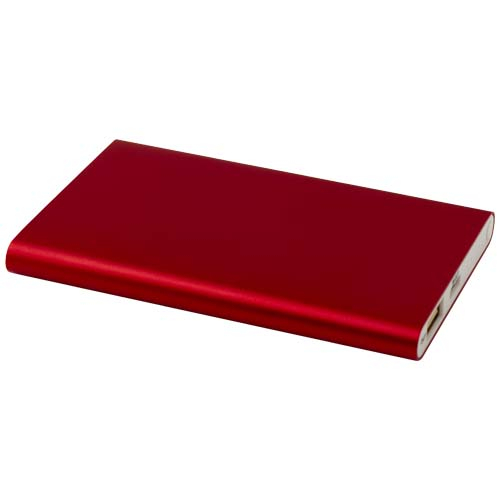 Batterie de secours 4000 mAh à personnaliser Rouge