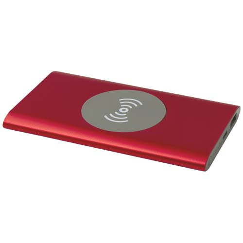 Batterie sans fil publicitaire 4000 mAh alu recyclé Juice Rouge