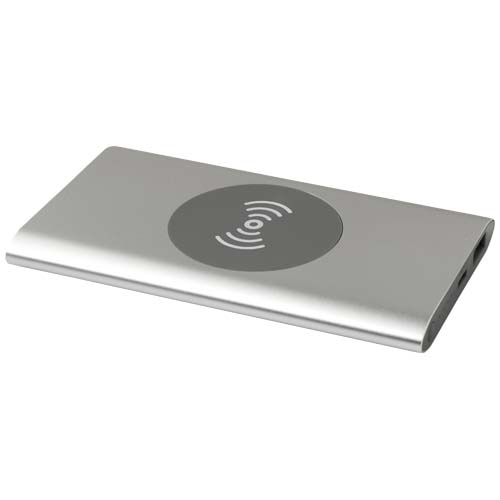 Batterie sans fil publicitaire 4000 mAh alu recyclé Juice Argent