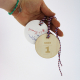 Grande médaille à planter personnalisable