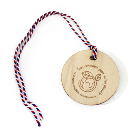 Grande médaille à planter personnalisable