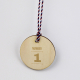 Grande médaille à planter personnalisable