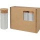 Ensemble de trois jardinets de bureau publicitaire Hey Pots