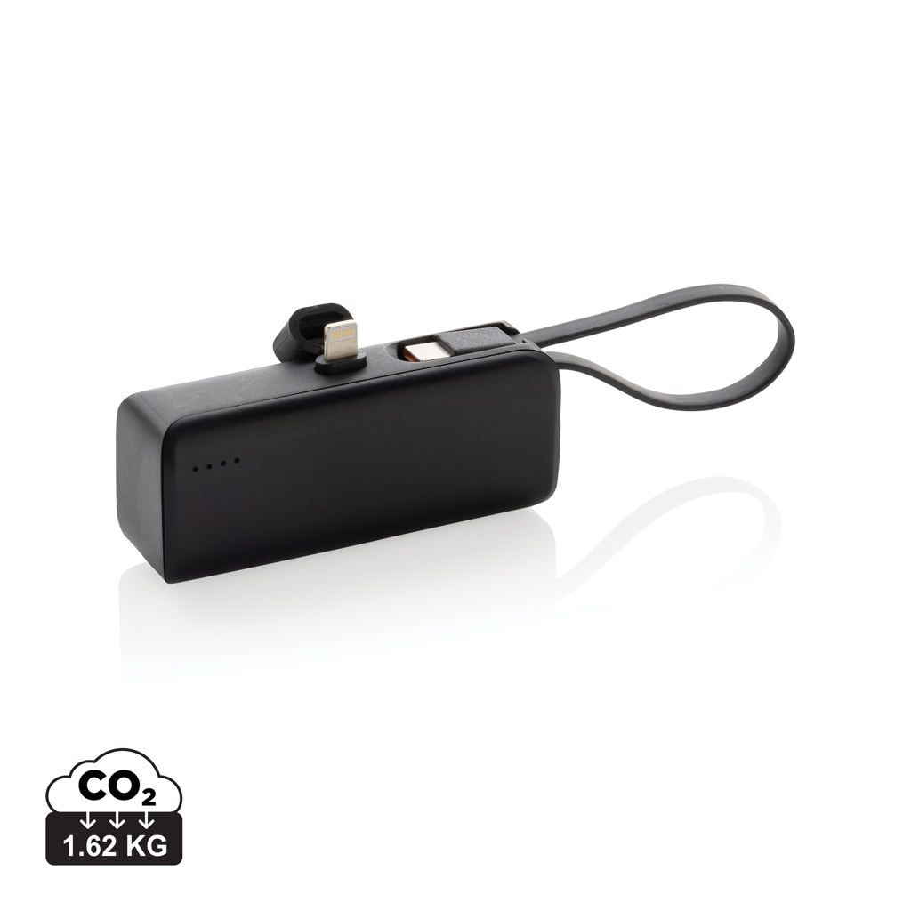 Batterie 3000mAh IOS personnalisée recyclée Powerlink Noir