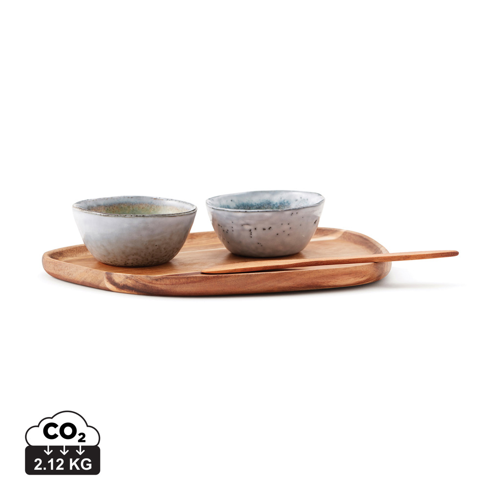 Set à tapas à personnaliser Nomimono VINGA Beige