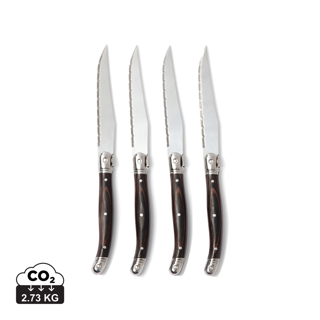 Couteaux à viande personnalisables Gigaro VINGA Acier