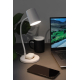Lampe de bureau personnalisable chargeur 15W Zenara