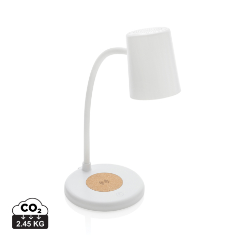 Lampe de bureau personnalisable chargeur 15W Zenara