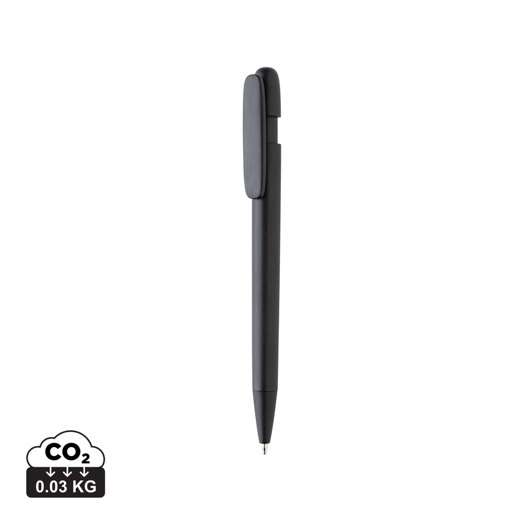 Stylo promotionnel couleur unie rABS Devin Noir