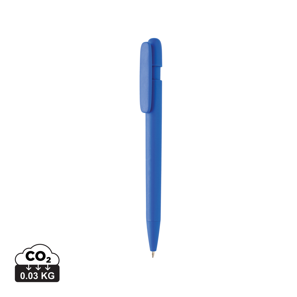 Stylo promotionnel couleur unie rABS Devin Bleu