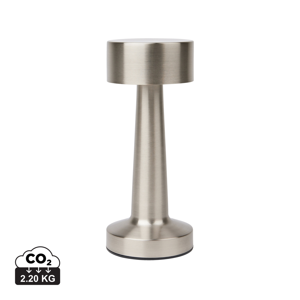 Lampe publicitaire rechargeable Maris VINGA Gris/Argent