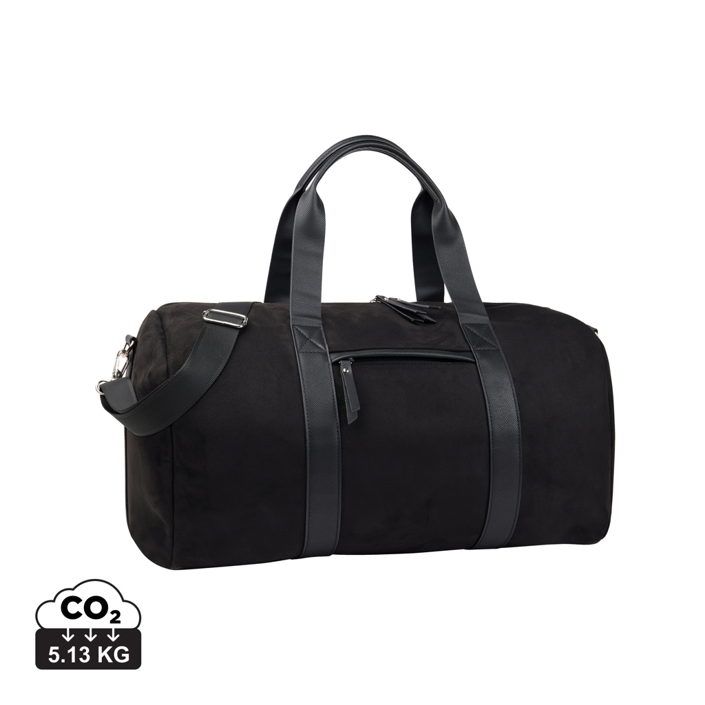 Sac week-end personnalisable recyclé Marlow VINGA Noir