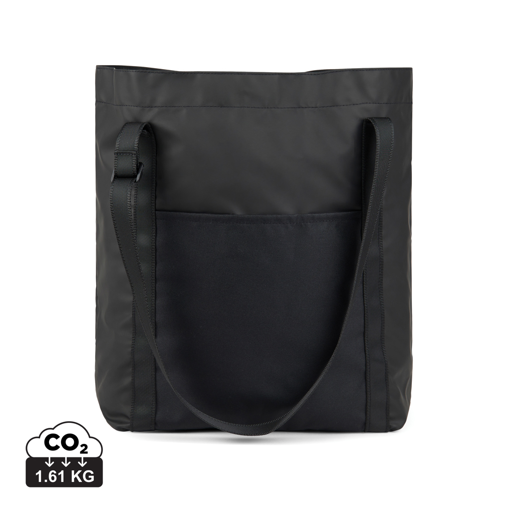 Sac Totebag personnalisé recyclé Livorno VINGA Noir