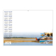 Calendrier planning effaçable personnalisable - Horizon