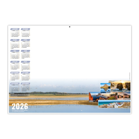 Calendrier planning effaçable personnalisable - Horizon