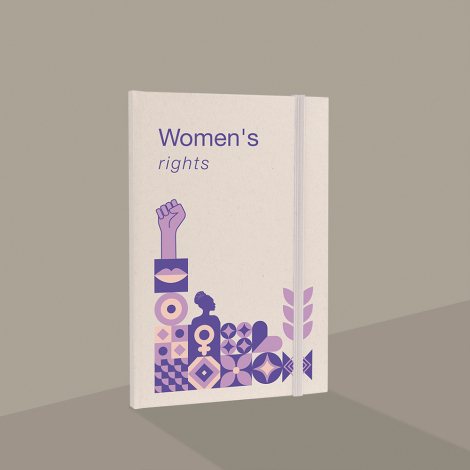Carnet A5 en carton de lait à personnaliser WAIU