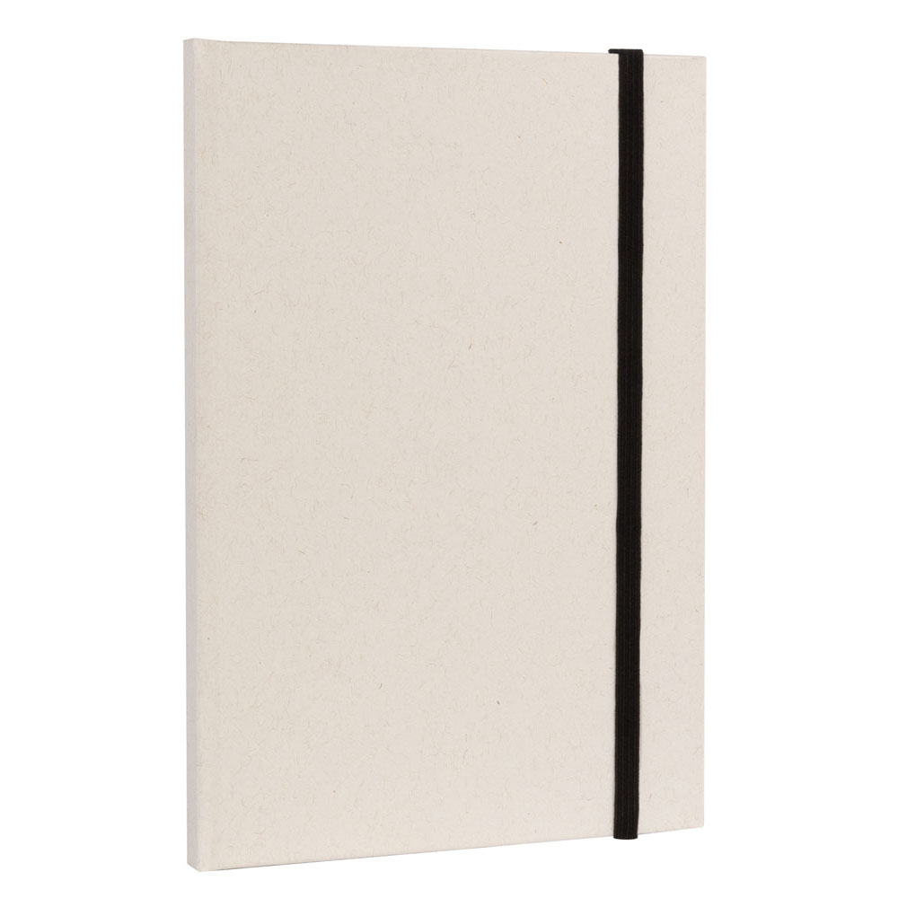 Carnet A5 en carton de lait à personnaliser WAIU Noir