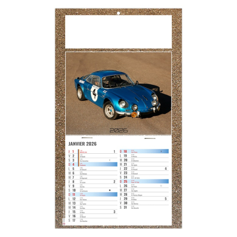 Calendrier 2026 personnalisable 1 vue - Yann