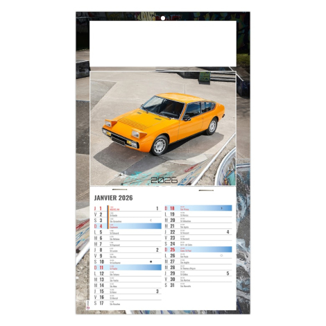 Calendrier 2026 personnalisable 1 vue - Yann