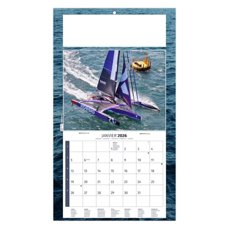 Calendrier 2026 promotionnel plaque 1 vue - Titouan