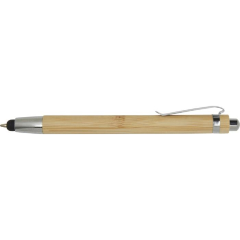 Stylo bille stylet publicitaire en bambou Elm