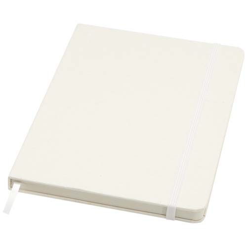 Carnet A5 recyclé personnalisé Bass Blanc