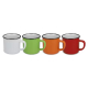 Tasse publicitaire en céramique style émail 280ml