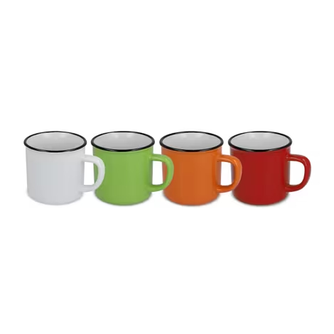 Tasse publicitaire en céramique style émail 280ml