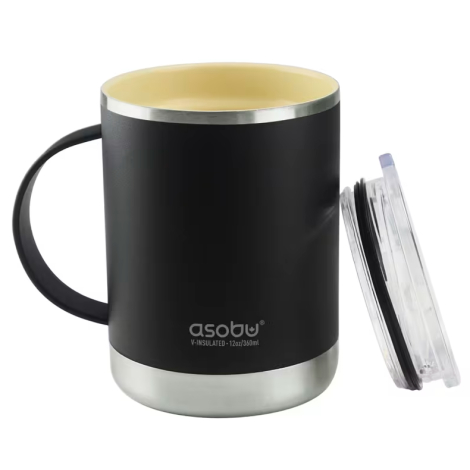 Tasse publicitaire avec couvercle 360ml