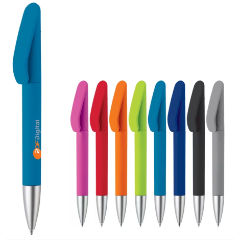 Stylo-bille Slash soft touch R-ABS