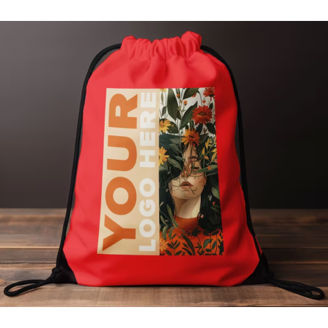 Gym-bag à personnaliser en rPET 210T