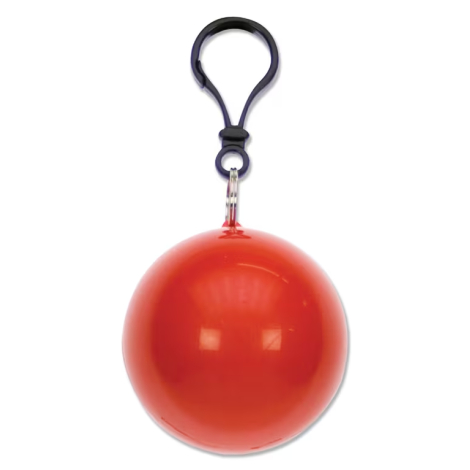 Porte-clés balle personnalisable avec poncho