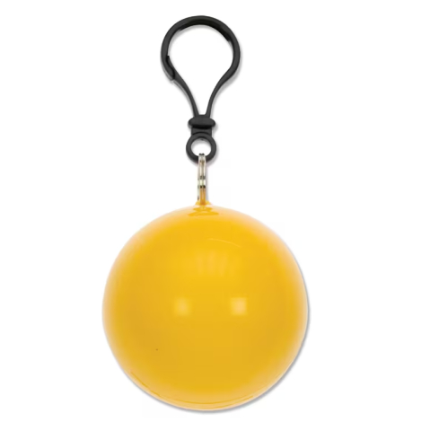Porte-clés balle personnalisable avec poncho