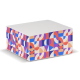Bloc cube publicitaire 10x10x5cm 90g