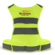 Gilet de sport ajustable réfléchissant personnalisable