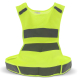 Gilet de sport ajustable réfléchissant personnalisable