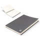 Carnet de notes en cuir recyclé personnalisable Midi