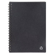 Carnet de notes en cuir recyclé personnalisable Midi