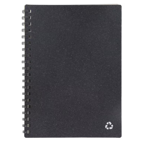 Carnet de notes en cuir recyclé personnalisable Midi