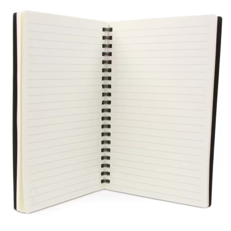 Carnet de notes en cuir recyclé personnalisable Midi