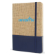Carnet A5 personnalisé en jute R-PET