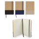 Carnet A5 personnalisé en jute R-PET