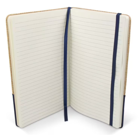 Carnet A5 personnalisé en jute R-PET