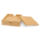 Set promotionnel de 4 sous-verres en bambou