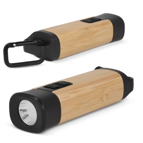 Torche rechargeable recyclée personnalisable