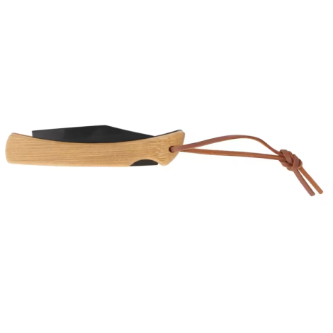 Couteau de poche en bambou personnalisable
