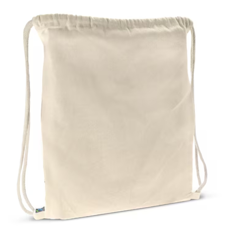 Gym-bag promotionnel en coton Fairtrade 140g