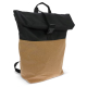 Sac à dos roll-top en liège et rPET personnalisable