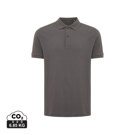 Polo publicitaire unisexe en coton recyclé 220g Iqoniq Yosemite