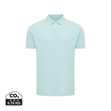 Polo publicitaire unisexe en coton recyclé 220g Iqoniq Yosemite